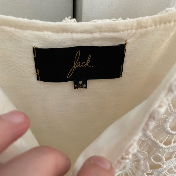 Jack Sleeveless Ivory Dress - Picture 3 of 5